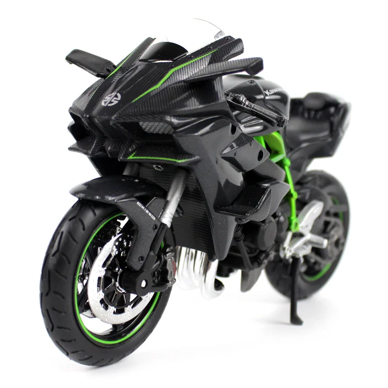 Maisto 1:12 Kawasaki Ninja H2R Assembly line Kit Motorcycle Model New in Box 