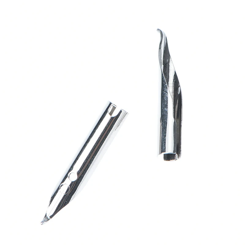 Pen Nib for Most Jinhao Pens Curved Tip Metal Fountain Pen Standard Nib
