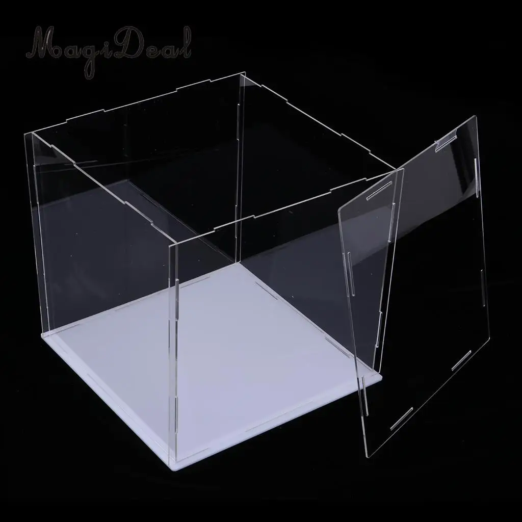 

Clear Display Box Dustproof Diecast Car Model Toys Show Case Jewelry Cube Stand 25cm