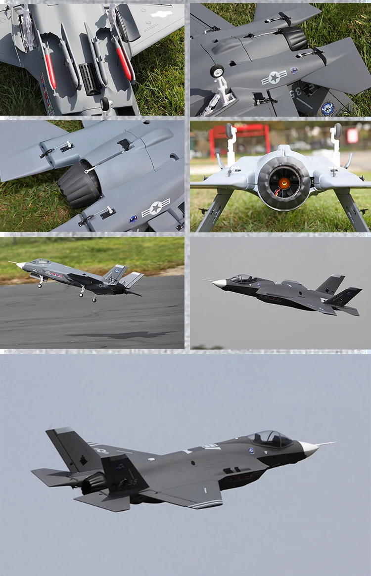 F35 70 мм EDF Самолет RC самолет PNP EPS