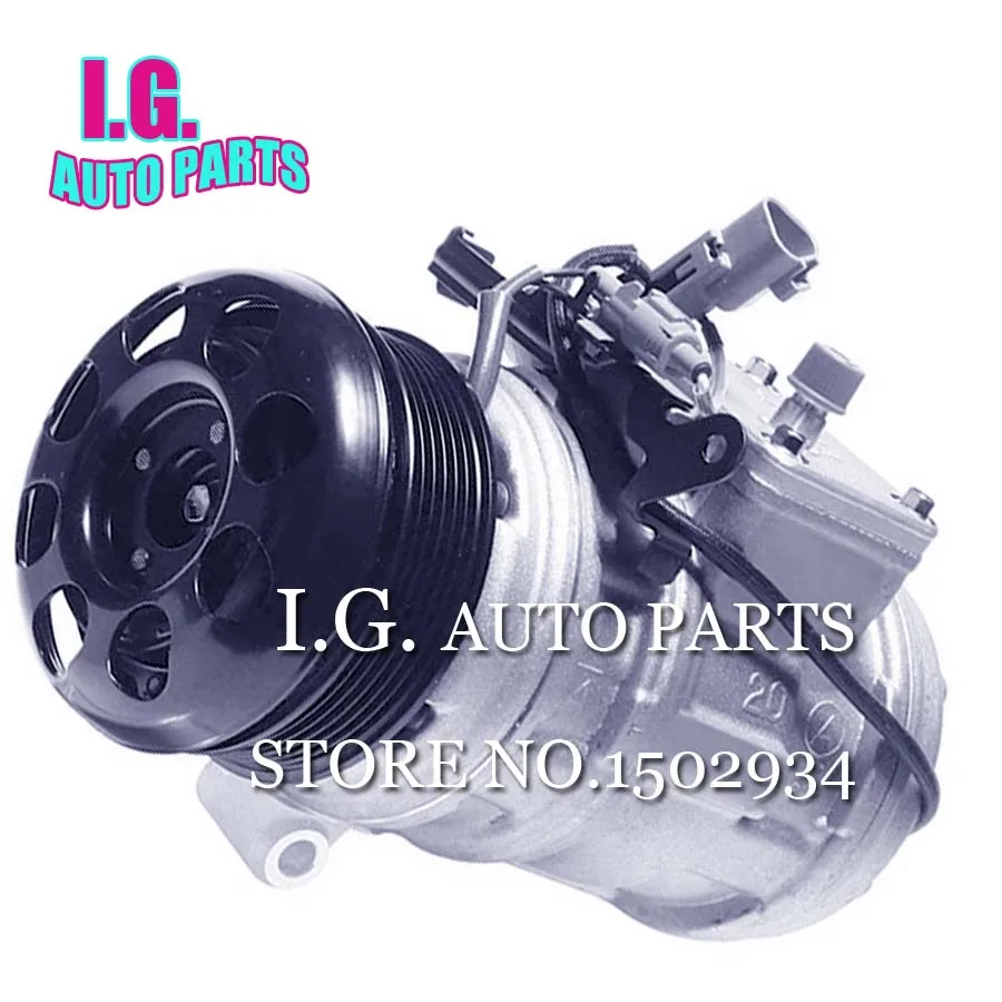 

AC COMPRESSOR WITH CLUTCH FOR CAR LEXUS LX470 1999-2007 FOR CAR TOYOTA LAND CRUISER 1995-2007 042511165953 03-4251ND,15-20849