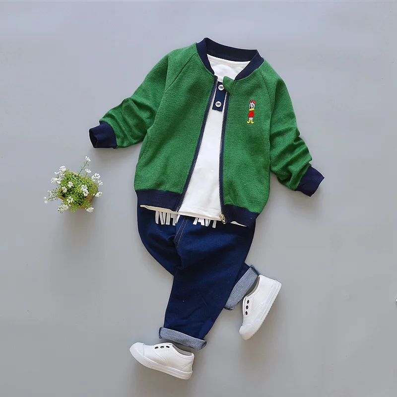 

Nnilly 2018 Spring Fashion Favourite Children's Set Clothes For Boys Kids Clothes Print Brand Cartoon 2pcs/set T-shirt+Pants