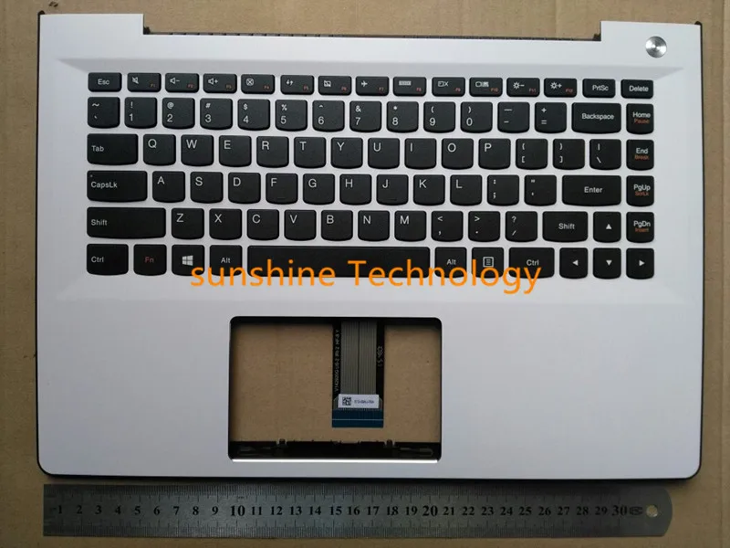 

US New laptop keyboard palmrest for lenovo u41 u41-70 s41-70 300S-14 500S-14 I2000 no-backlit