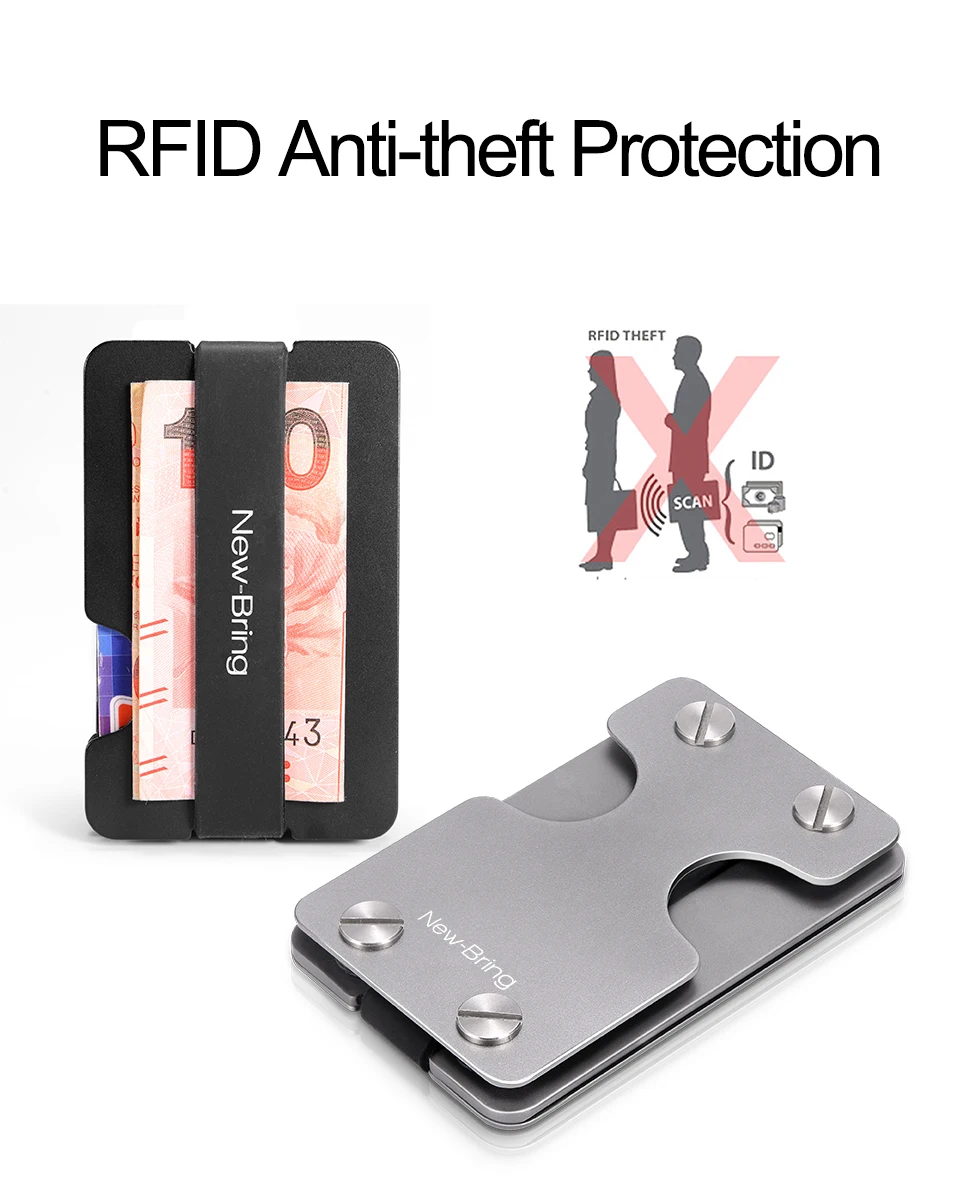  Rfid Money Clip 