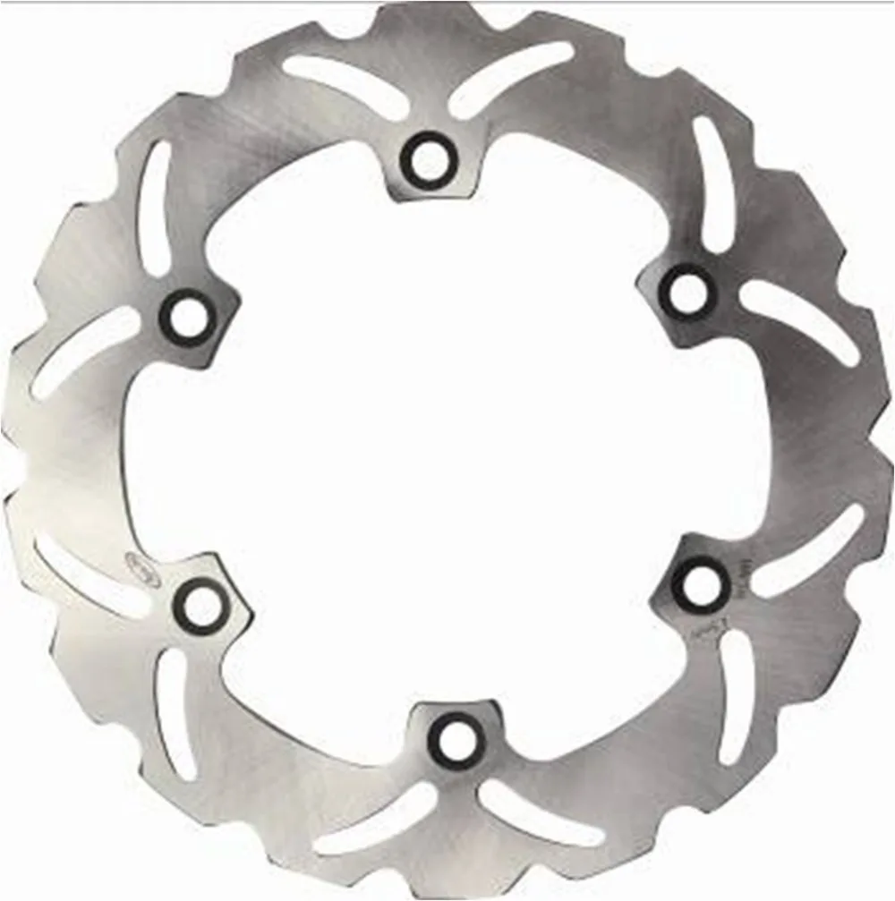 1 Pcs Motorcycle Rear Brake Rotor Disc Steel Braking Disk for Honda CBR1100XX 1997-2004 XLV1000 VARADERO ABS 2004-2007 2010-2011 1 pcs motorcycle rear brake rotor disc steel braking disk for kawasaki ninja zx9r 1998 2003 z750s 2004 2006 zx10r abs 2011 2012