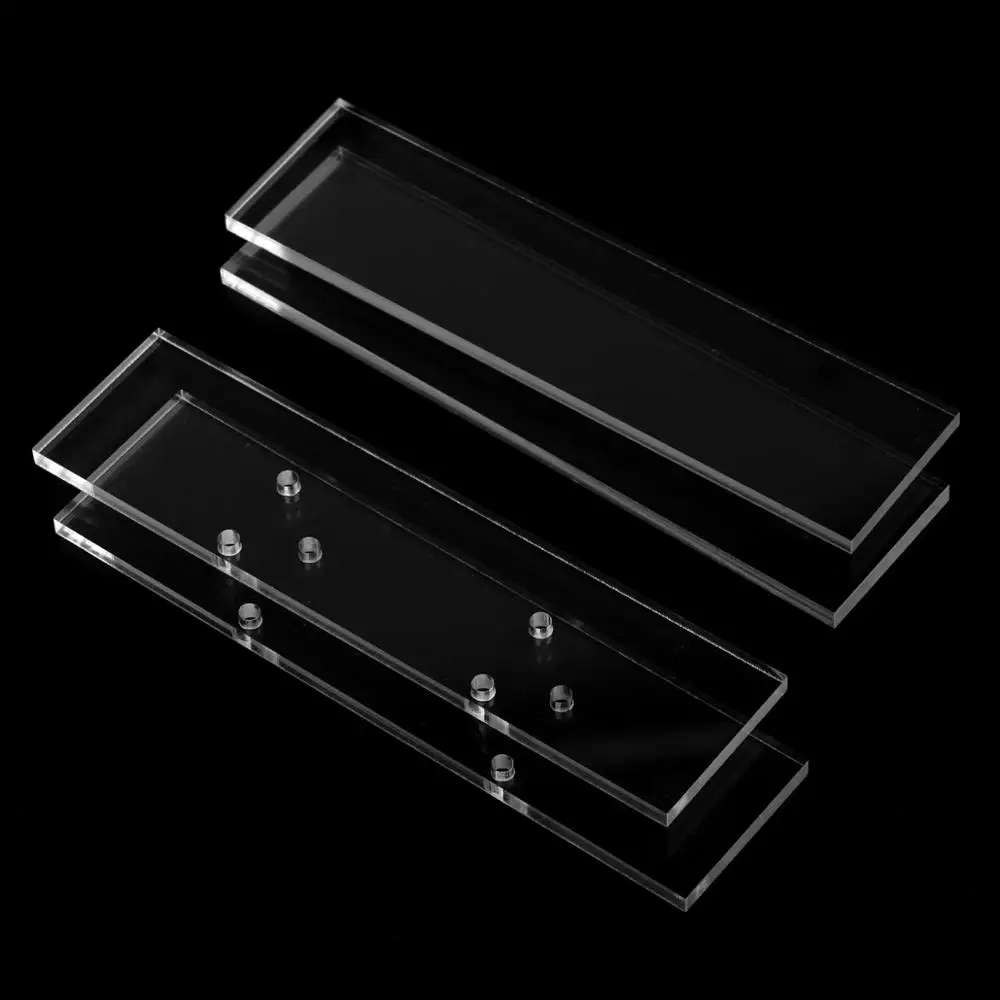 Musiclily Pro CNC Acrylique Précis Single Coil Micro Routing Templates Set Pour Standard Strat Guitare Corps Et Pickguard 1070487762