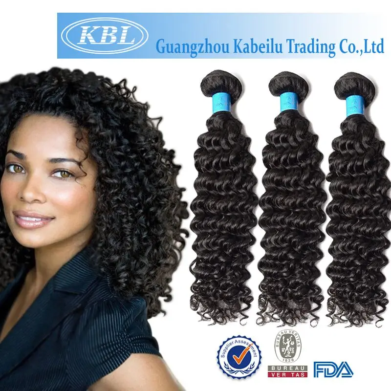 KBL Brazilian Deep Wave Hair Best 3pcs a lot Selling Natural Deep Wave