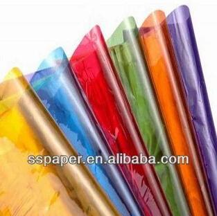 Vendita CALDA 70*200 cm colorato carta cellophane plastica carta per ... Vendita CALDA 70*200 cm colorato carta cellophane plastica carta per ...