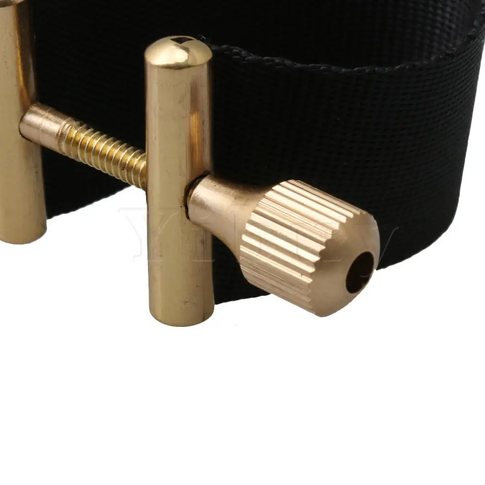 Yibuy баритон Sax Ligatures застежка мундштук зажимы зажим один регулировочный винт