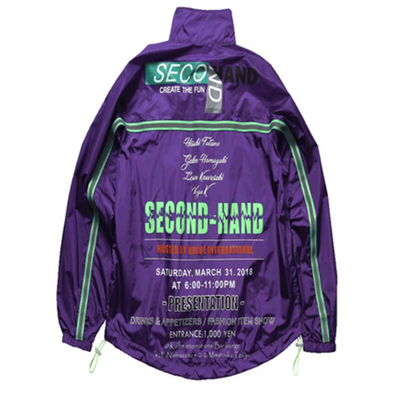 Reflective Bomber Jacket Men Harajuku Hip Hop Streetwear Mens Casual Jackets Patchwork Pilot Windbreaker Jaqueta Masculina 6Jk02