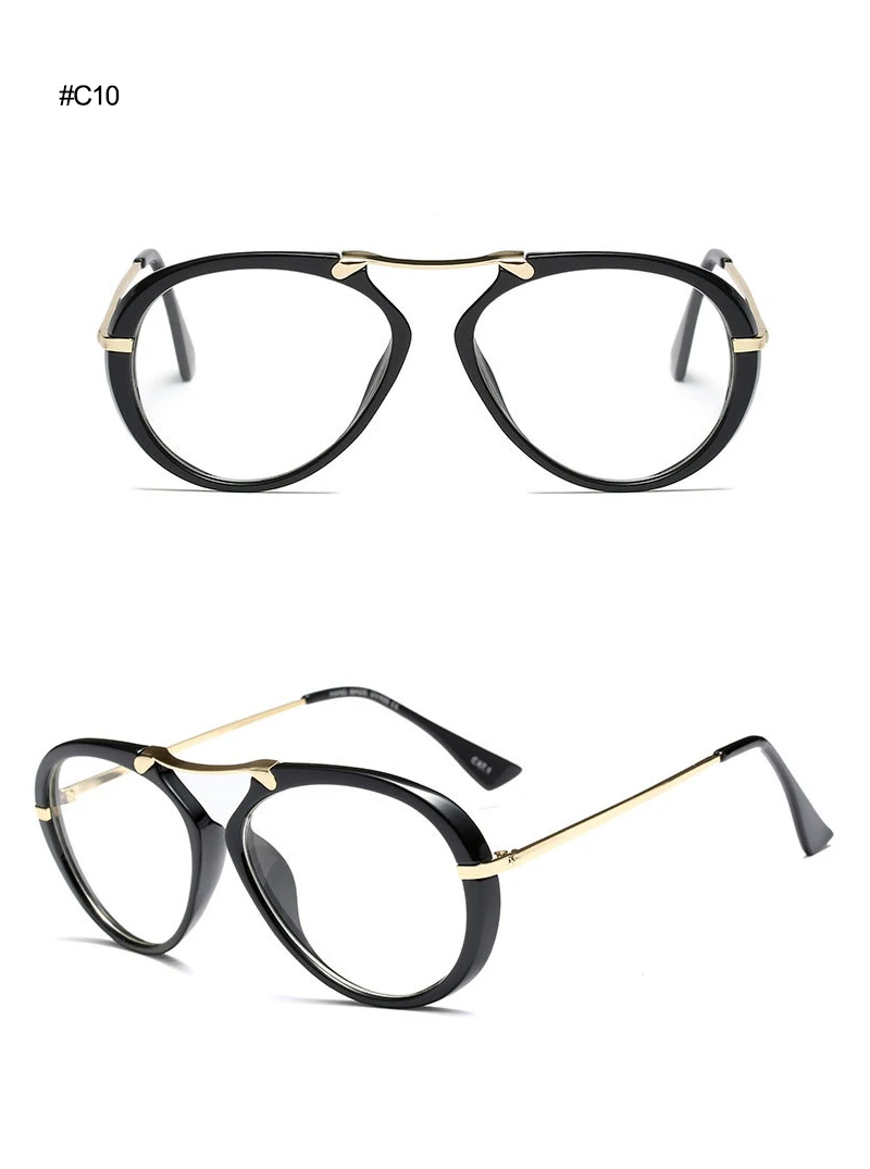 2018 New Goggle Fashion Clear Sunglasses (28)