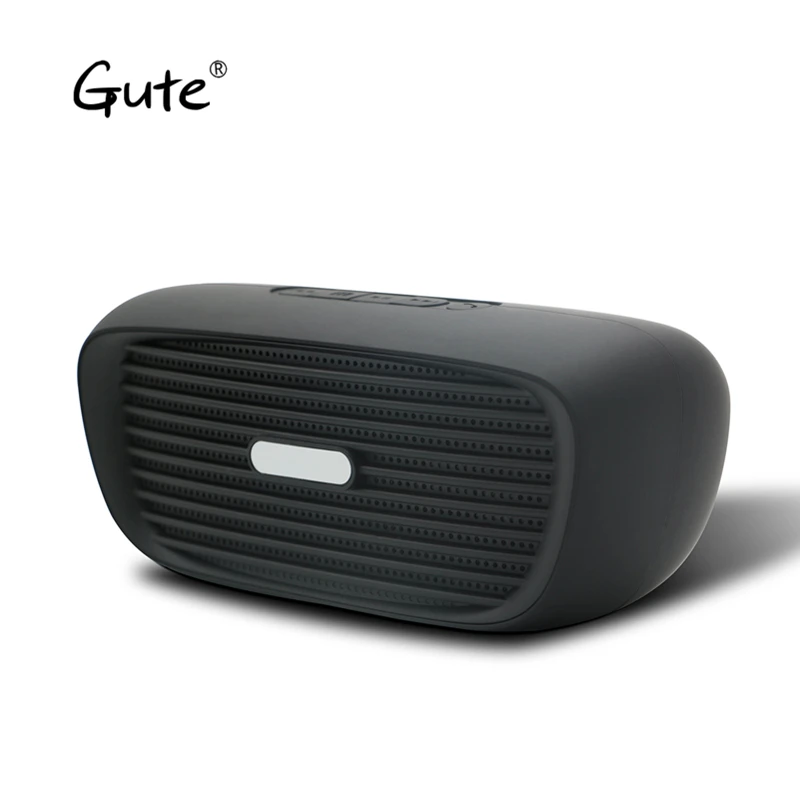 

Gute new mini car automobile tailpipes model Bluetooth speaker portable active woofer FM radio caixa de som alto falante xl mon