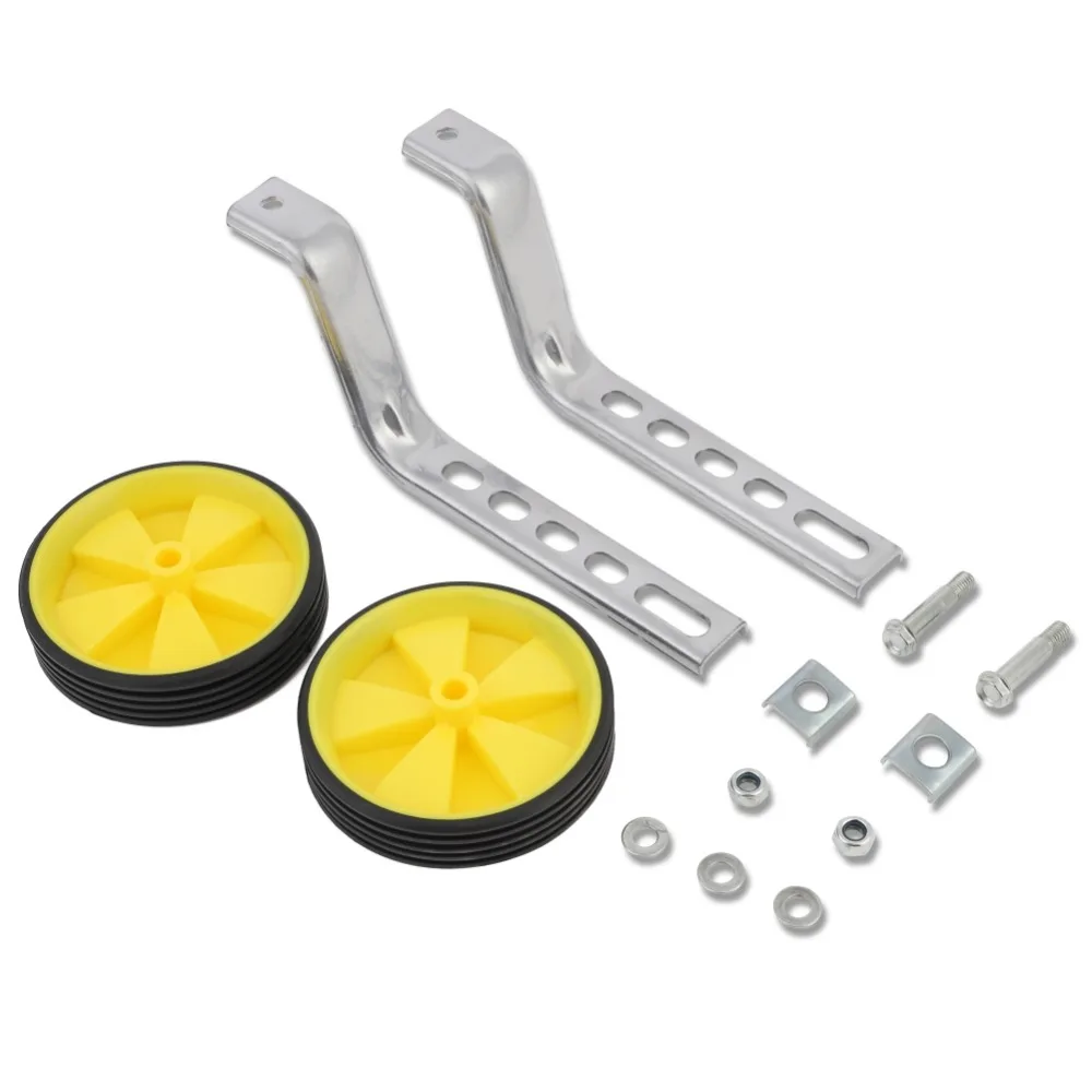 

2018 Children Kid Bicycle Training Wheel Bike Cycling Balance Safety Wheels 2pcs Light 12 14 16 18 20 Inch