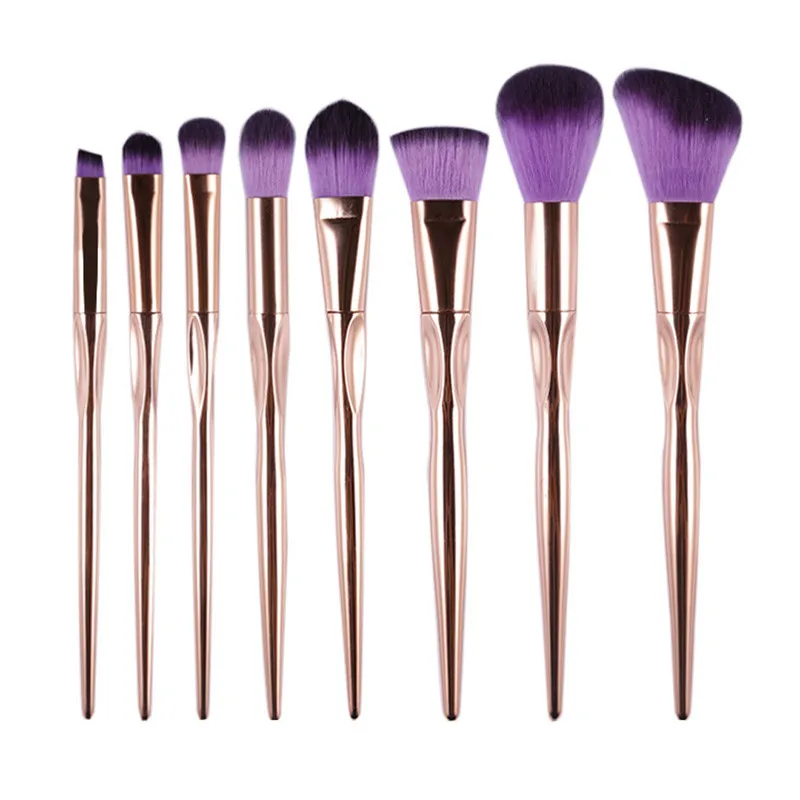 

8PCS Make Up Foundation Eyebrow Eyeliner Professional Makeup Brushes Set