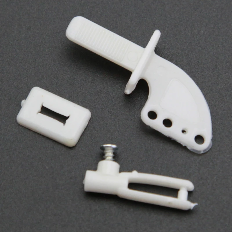 

20 sets Self-Lock Nylon Control Horn and Clevis 21mm set Rudder Servo ailerons elevators For RC fixed wing airplane
