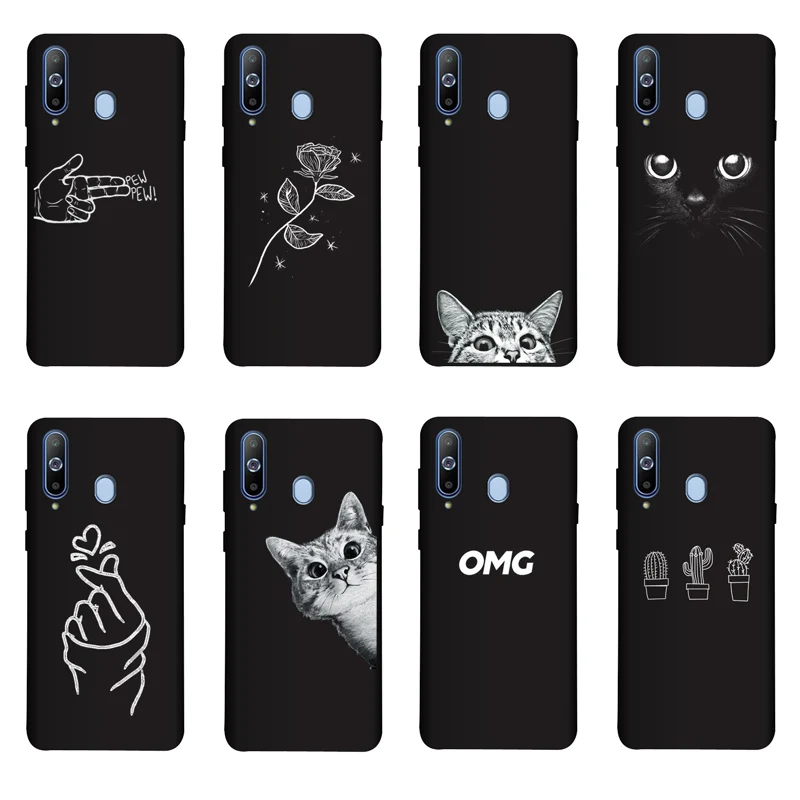 Мягкий силиконовый чехол QAQsam для Samsung Galaxy A51 A 10 20 30 40 50 60 70 80 90 71 11 с рисунком цветов