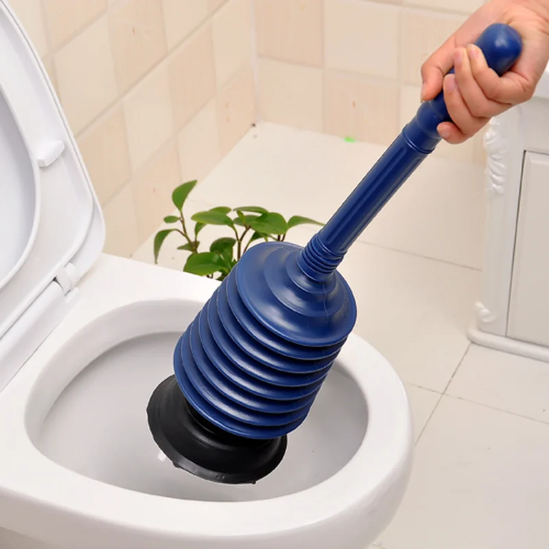 Household Powerful Sink Drain Pipe Pipeline Dredge Suction Cup Toilet Plungers Dredging Device