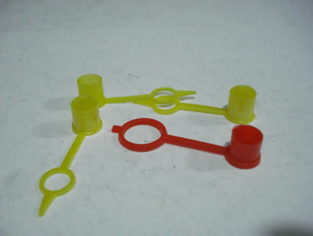 LOT 100 Grease Fitting Caps RED Polyethylene Dust Caps for M8 Metric