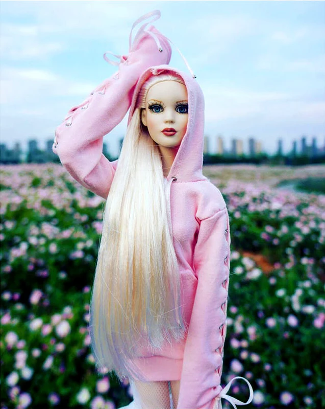 Кукольная одежда Blyth st 1/3 1/4 bjd аксессуары для кукол свитер с капюшоном сетчатая
