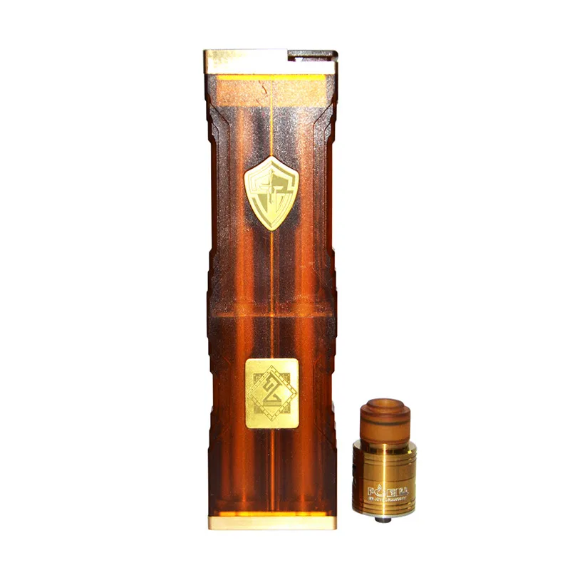 Огромный испаритель паров Knight box mod kit Mech Mod dual mods подходит для 4 шт 18650 батарея 510