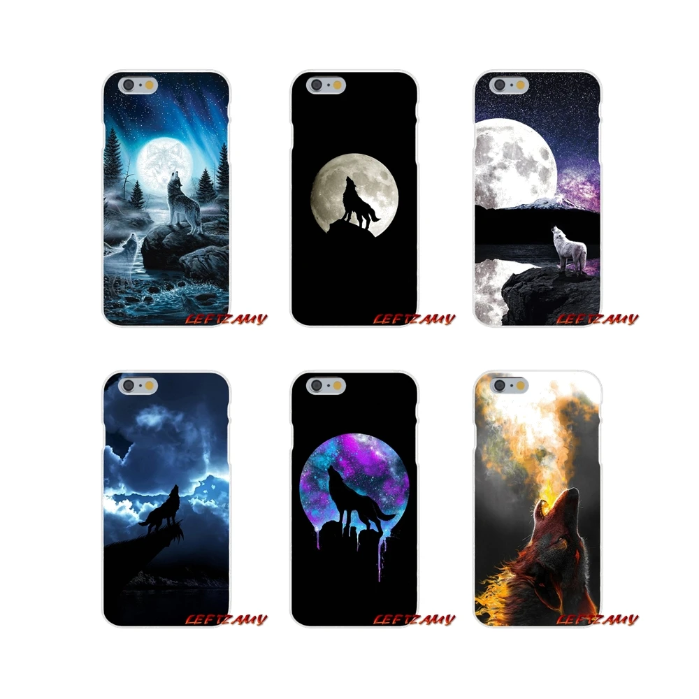 

For Huawei P Smart Plus Mate Honor 7A 7C 8C 8X 9 P10 P20 Lite Pro Animal Moonlight Wolf Accessories Phone Shell Covers