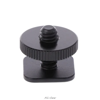 

1/4 inch Single Layer Tripod Mount Screw to Studio Flash Hot Shoe Adaptor For Nikon