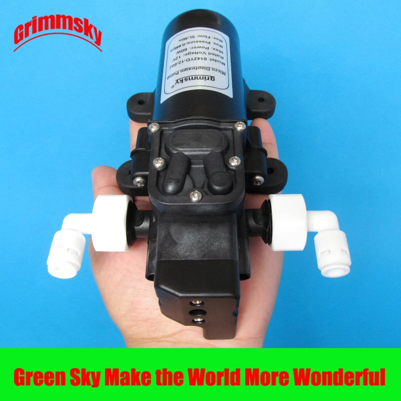 5L/Min 60W water purifier pump 12v household water pressure booster