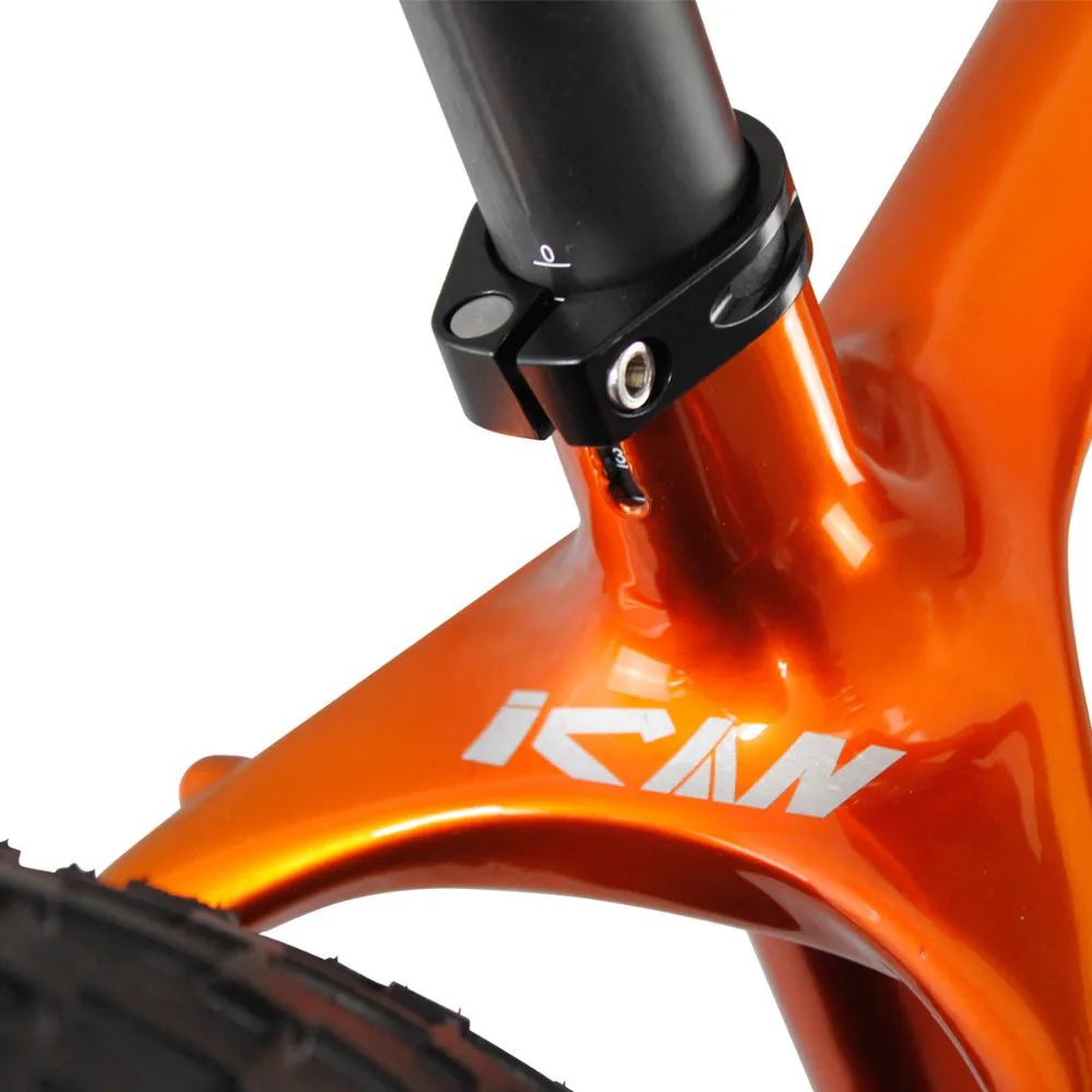 Discount ICANBikes carbon complete bicycle Golden color popular fulling snow bike fatbike wheels and frameset 11