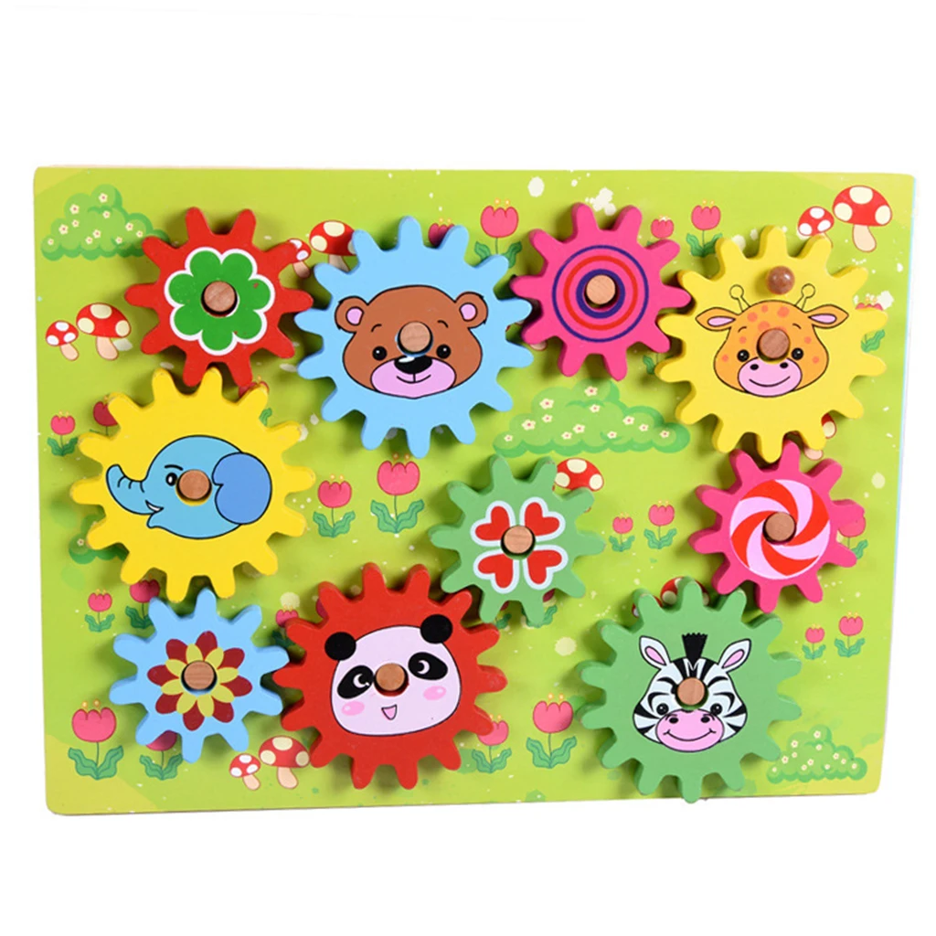 Building Block Gears Puzzle Bricks Educational Game For Children Baby Toy