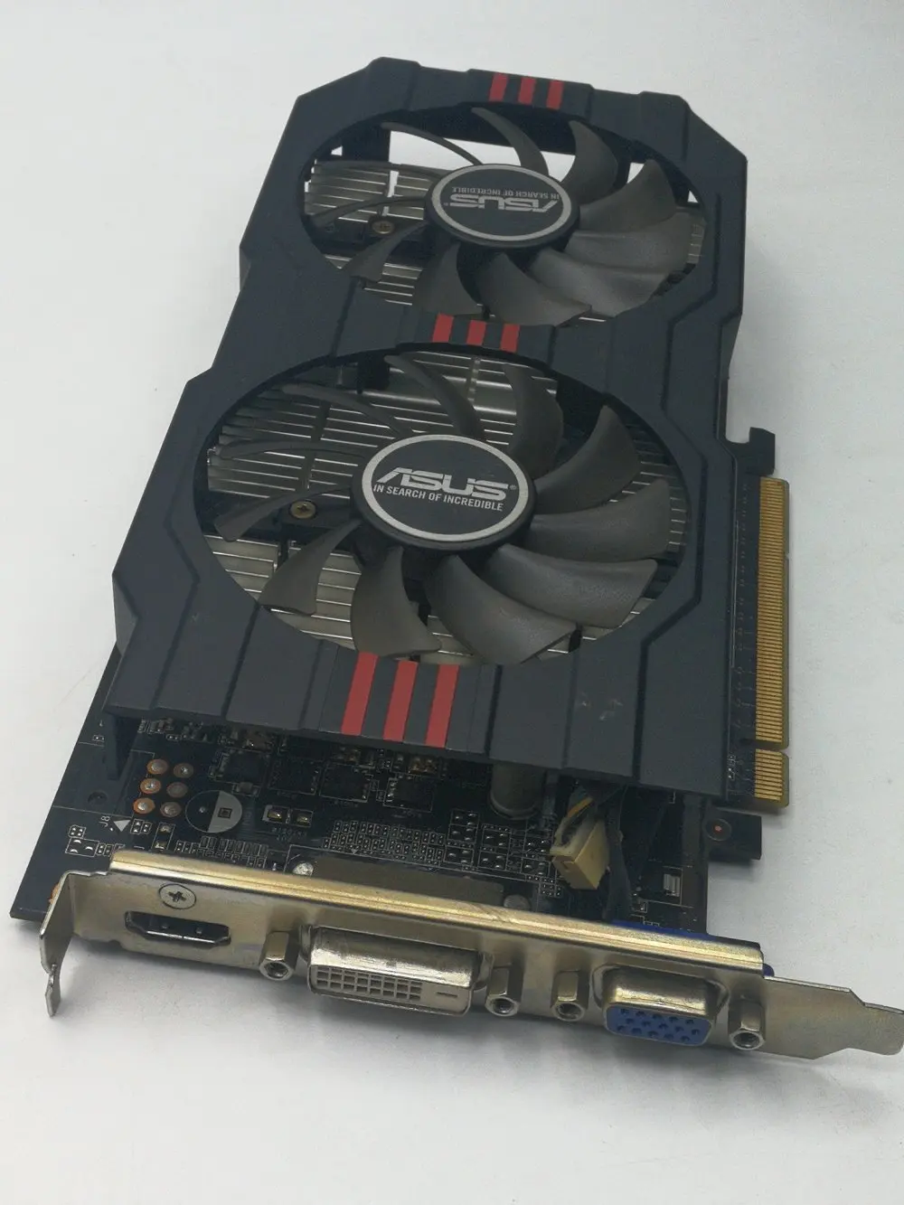 Б/у оригинальная Видеокарта ASUS GTX 750 2048 МБ/2 ГБ 128 бит GDDR5 100% Протестировано