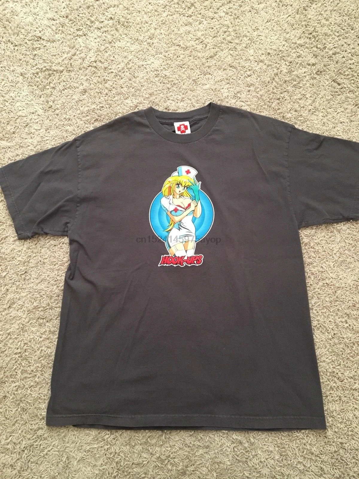 

Vintage Hook Ups Skateboardinger T Shirt Sz XL
