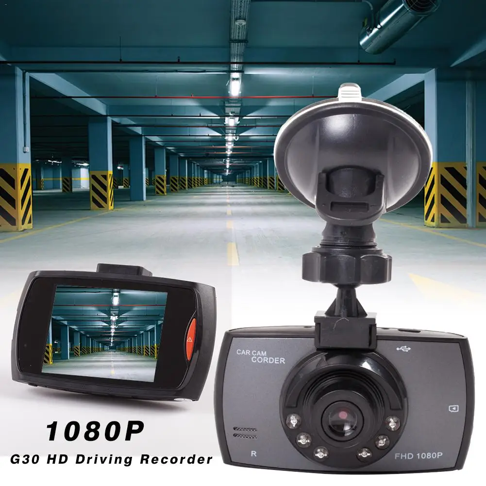 5 Million Car 1080P HD Driving Recorder Wide Angle Lens Video DVR