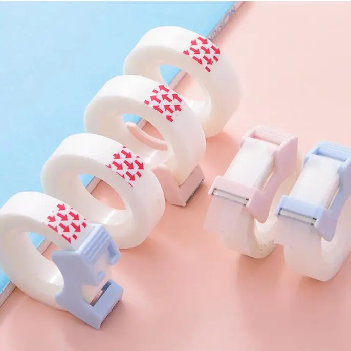 

Invisible transparent tape with tape cutter set