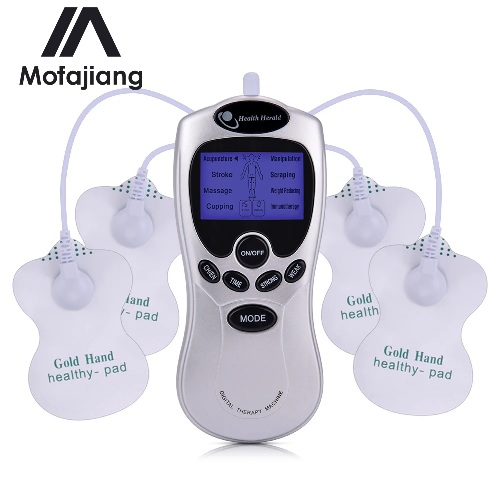 

Electric Herald Tens Acupuncture Body Muscle Massage Digital Therapy Machine For Back Neck Foot Leg Health Care