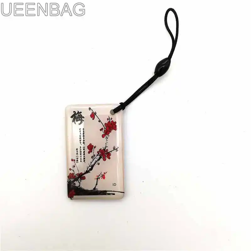 

125Khz Rfid CardToken Tag Keychain Keyfob RFID Card Rewritable Door keys Blank Cards For Copier Duplicator Cloner (1Pcs )