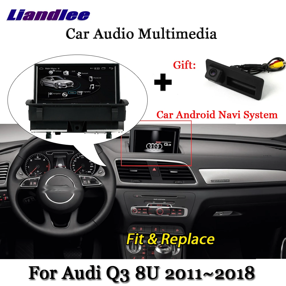 Liandlee автомобильный Android 7,1 для Audi Q3 8U 2011~ стерео радио ТВ Carplay камера gps-навигатор BT экран мультимедиа