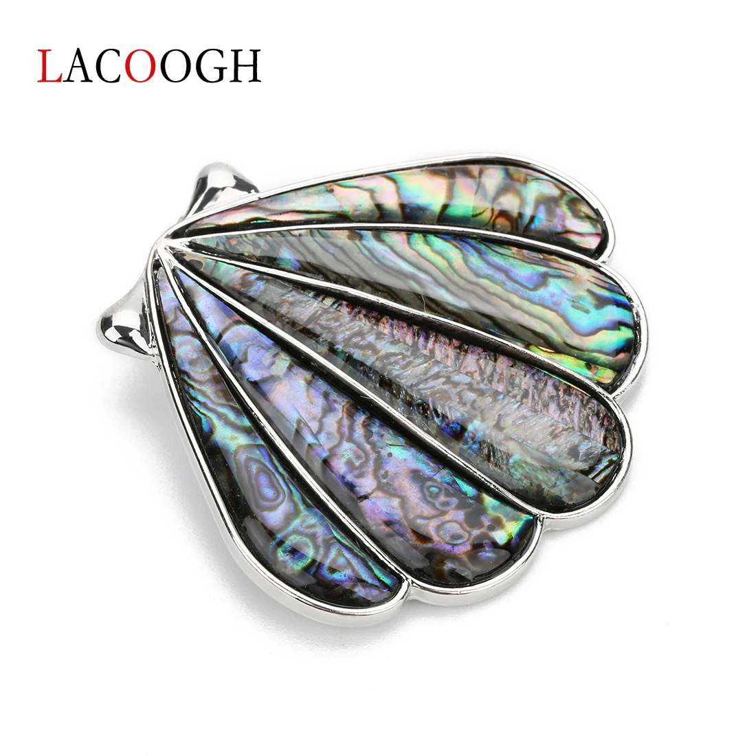 

Cute Scallops Natural Shell Pins Brooches for Women 54x43mm Brooch Pin Badges Hat Backpack Accessories Lovers Jewelry Gift lover