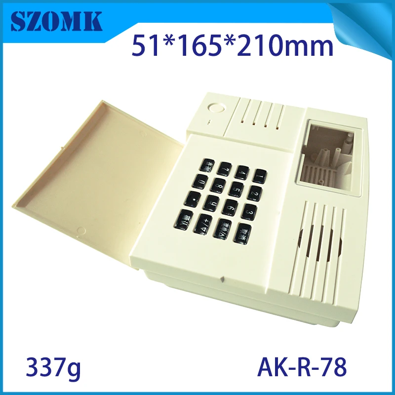 1 шт., 51*165*210 мм szomk пластиковый корпус электроники для системы сигнализации доступа к двери пластиковый корпус ящик для инструментов