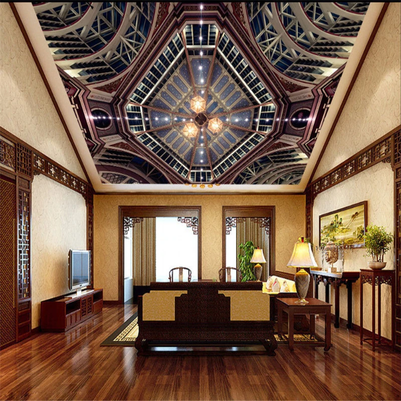 beibehang wall mural European luxury noble and elegant art ceiling