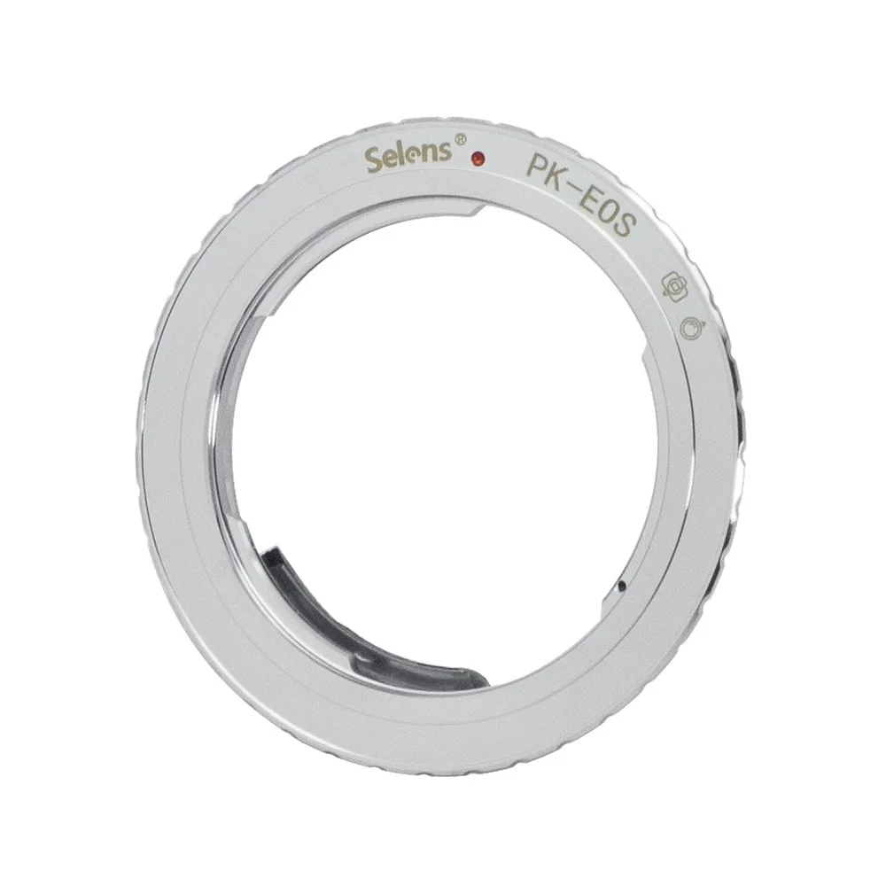 

Selens Lens Adapter Ring for Pentax PK Lens to Canon EF EOS Camera PK-EOS Lens Mount Adapter Ring