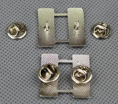 WW2 Pair U.S. US Army Officer's Captain Rank Insignia Badges -US029