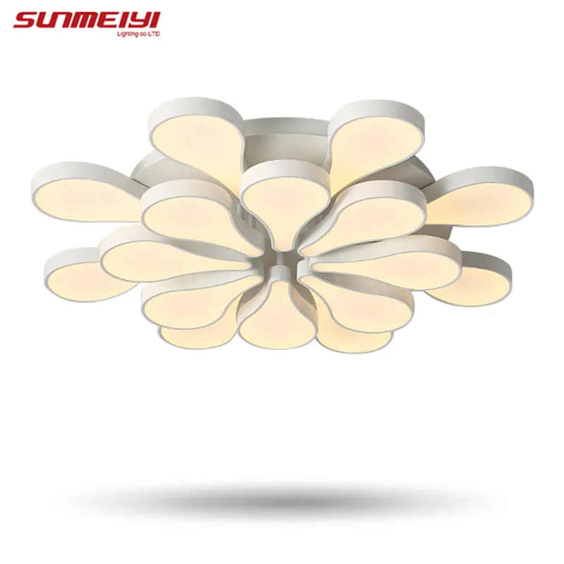 Acrylic Modern White led Ceiling Lights for Living Room Bedroom Kitchen Lighting Ceiling Lamp Home Lighting Light Fixtures