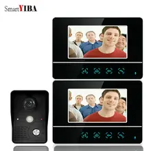 SmartYIBA дюймов 7 дюймов TFT сенсорный экран видеодомофон Входная система дверной звонок Дверной звонок с ИК ночного видения камера монитор
