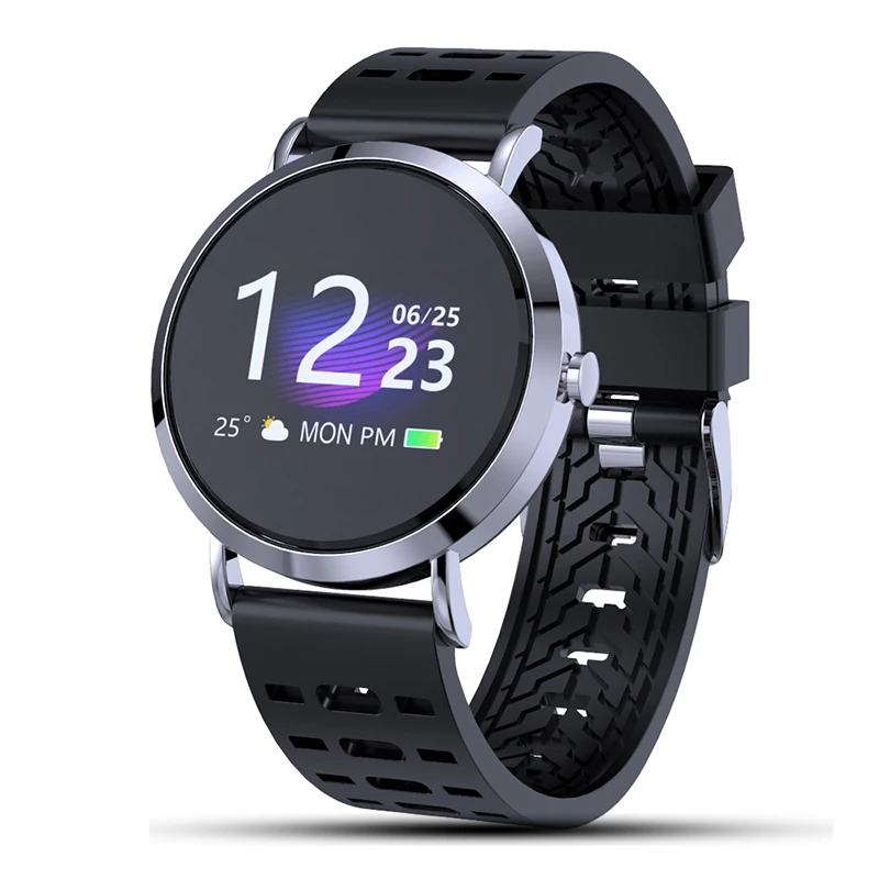 CV08C Fashion Watch Bluetooth 5.0 Sports Bracelet Blood Pressure heart Rate Tracker for Android IOS _ - AliExpress Mobile