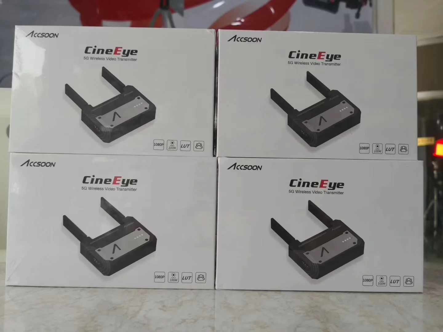 Instock CineEye карманная Беспроводная HDMI система передачи видео передатчик 1080P HD