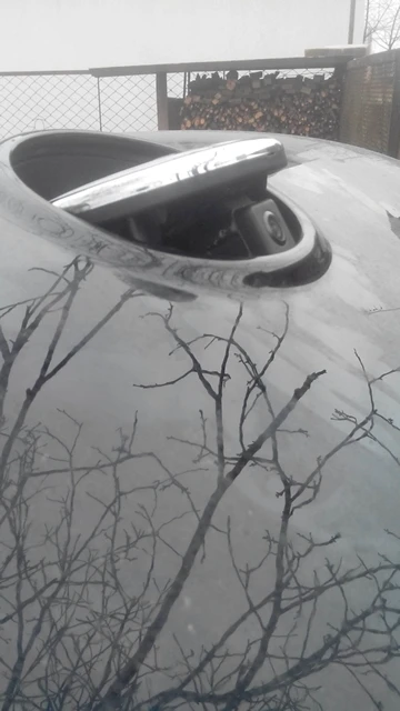 Car Flip Logo Reverse Camera for Volkswagen VW