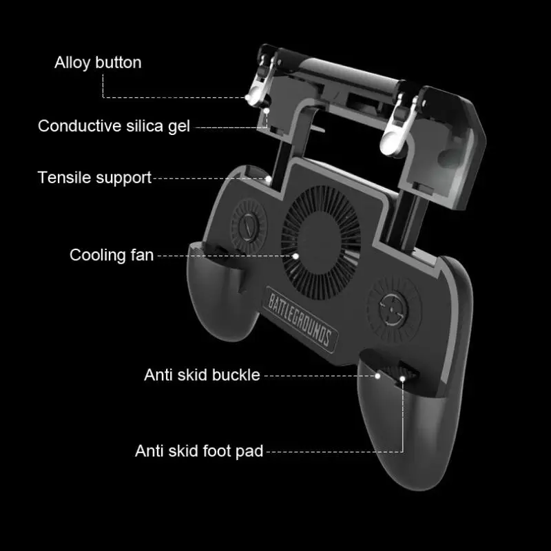 BRSUANG многофункциональный игровой держатель для телефона мобильный телефон радиатор игровой вентилятор Радиатор для iPhone samsung huawei Xiaomi sony и т. Д