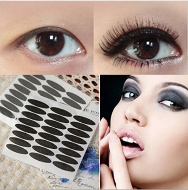 Eyelid Tools 72pair Black Double Eyelid Tape Sticker Paste Eyelid Tool