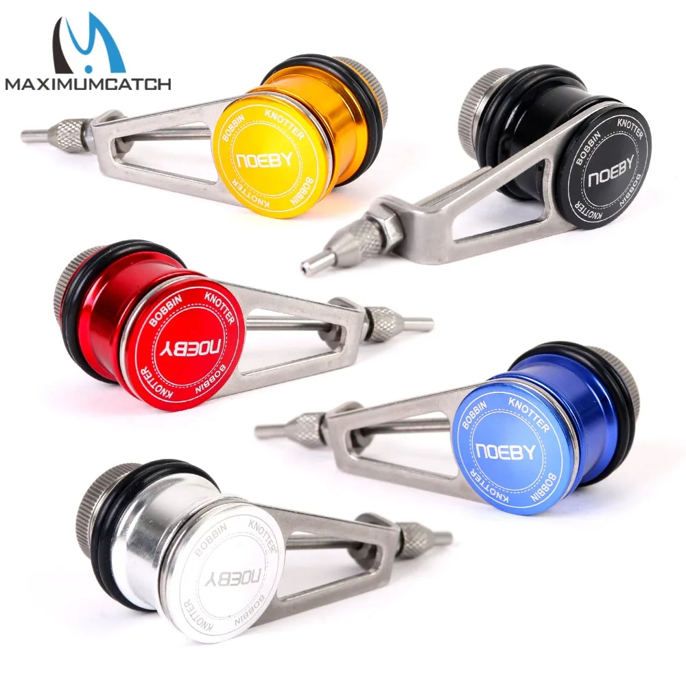

Maximumcatch Noeby GT/PR Bobbin Knotter PE Fishing Line Jigging Knot Machine Fishing Tool Winder