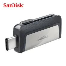 Sandisk 128 GB USB флэш-накопитель 64 GB Extreme Тип-C 256 GB Pen Drives 32 GB USB3.1 Flashdisk двойной OTG Memory Stick 150 МБ/с. SDDDC2